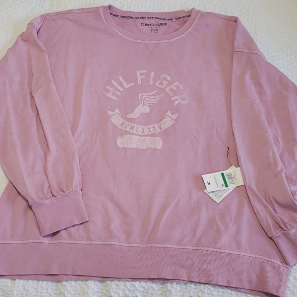 BNWT Tommy Hilfiger Track Crewneck Sweatshirt